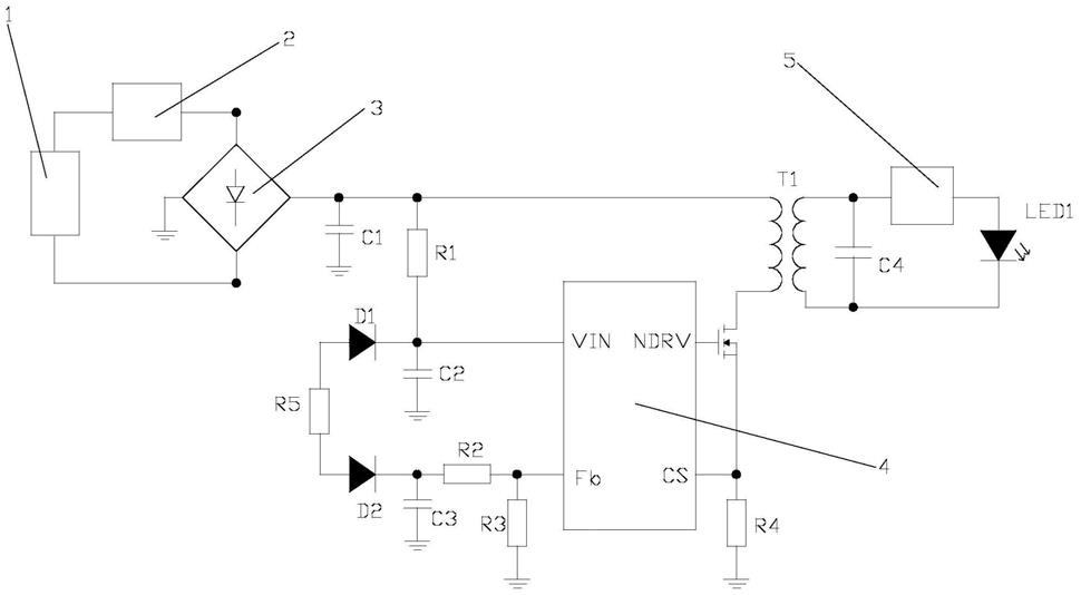 一種二極管調光電路及發光二極管的製作方法