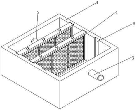 污水格栅池结构图图片