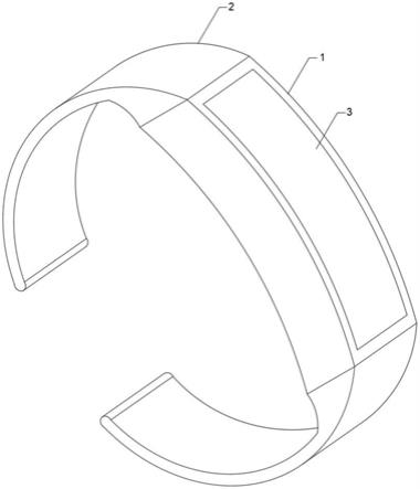 画出led手环的设计图图片