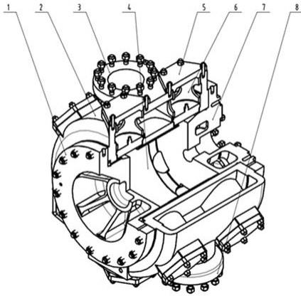 压缩机气缸结构图图片
