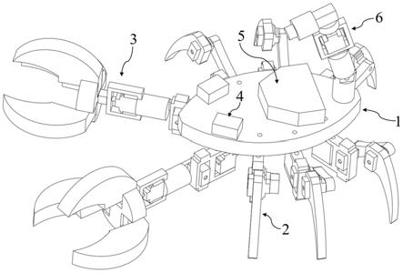 一种仿生蝎子机器人