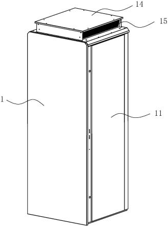 一种通风式动力柜的制作方法