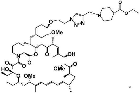 一种雷帕霉素衍生物及其制备方法和应用与流程