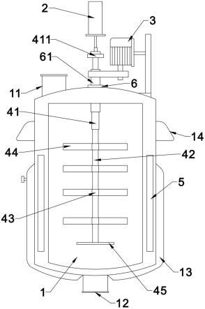 一种高效反应釜的制作方法