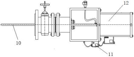 用于气化炉的温度测量装置及气化炉的制作方法