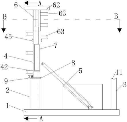 一种钻探塔架液压收缩升降装置的制作方法