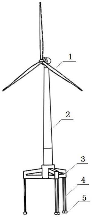 一种张力腿系泊海上浮式风机基础结构的制作方法