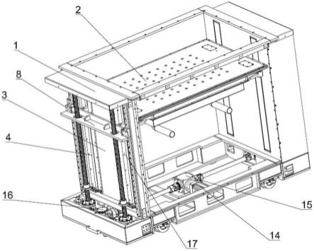 一种3D打印用的自密封侧面升降砂箱的制作方法