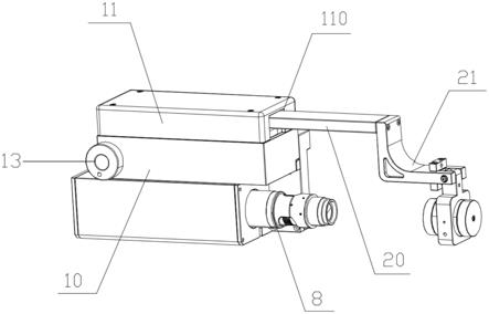 一种刀具检测仪用光学检测装置同轴光连接机构的制作方法