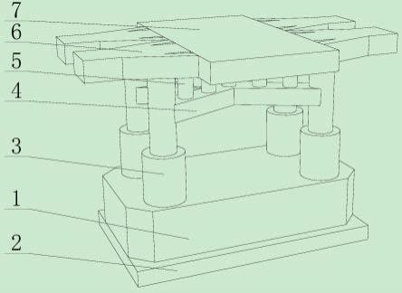 一种建筑装修施工用模具桥架的制作方法