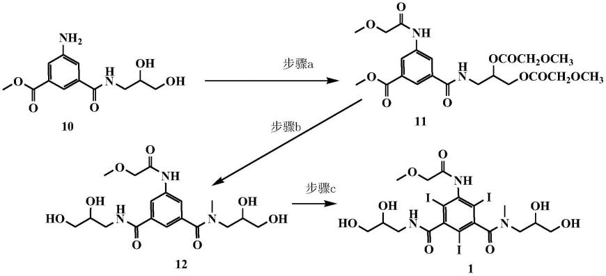 一种碘普罗胺的制备工艺的制作方法