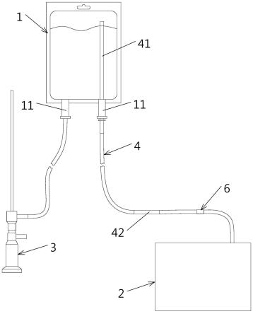 改良的宫腔镜的液体灌流管路