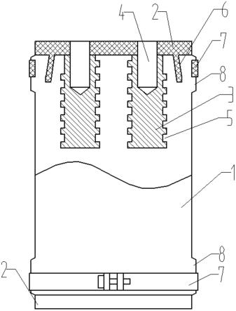 一种平面振动筛橡胶减震器结构的制作方法