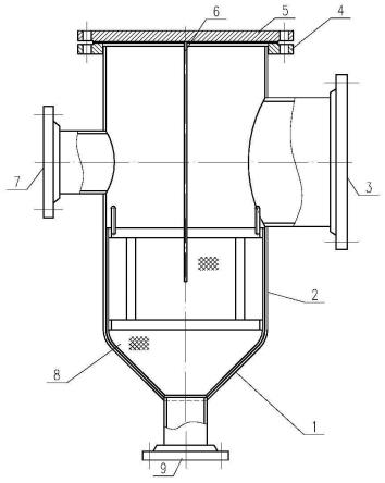 一种新型焦油过滤器的制作方法