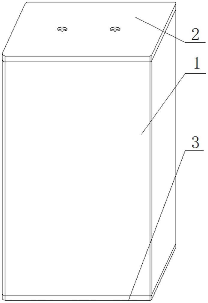 一种防爆的方形扣式锂离子电池的制作方法