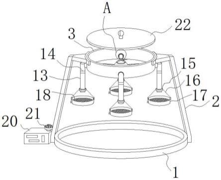 一种数学概率教学用筛子摇动装置的制作方法