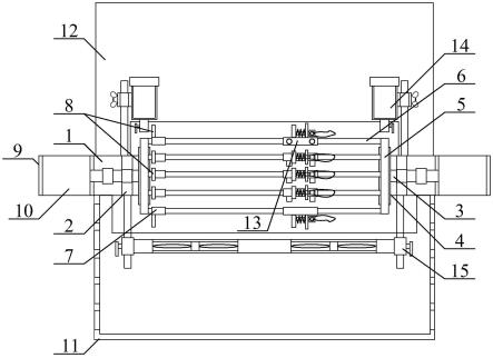 一种回流焊机夹板定位装置的制作方法