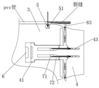 一种聚氯乙烯管挤出机头用废料去除机构的制作方法