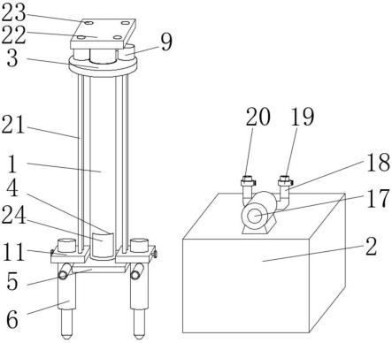 一种光学镜片研磨加工用润滑液加注装置的制作方法