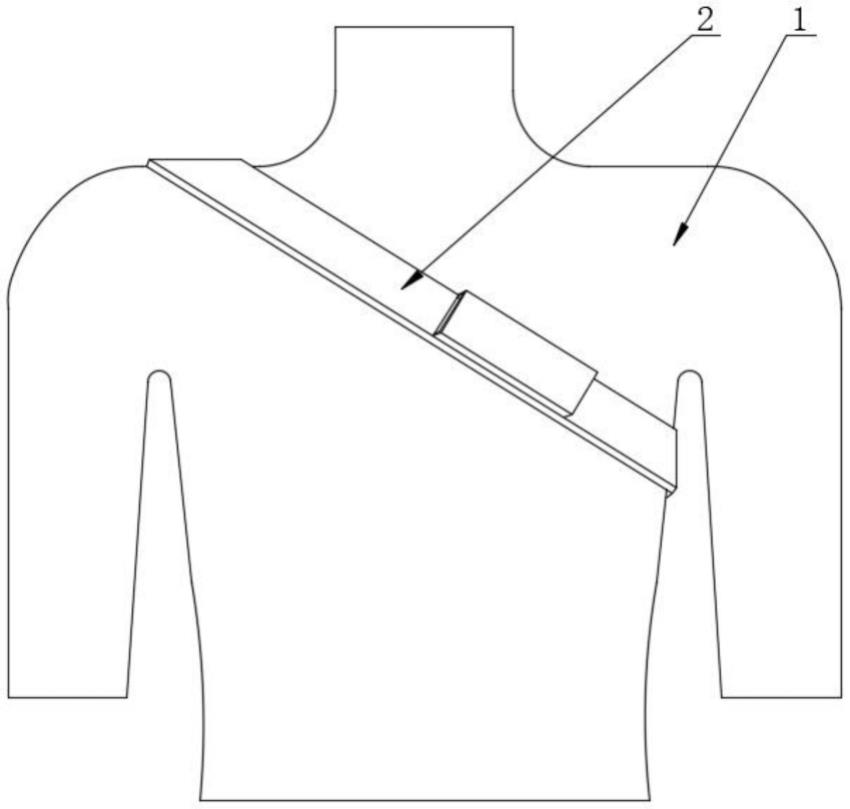 一种绑带及配备该绑带的穿戴式心电记录仪的制作方法