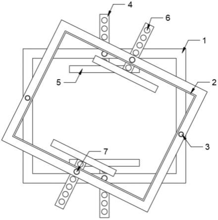 一种正方形螺旋砖柱砌筑辅助装置的制作方法