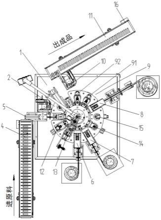 一种立式锁盖机的制作方法