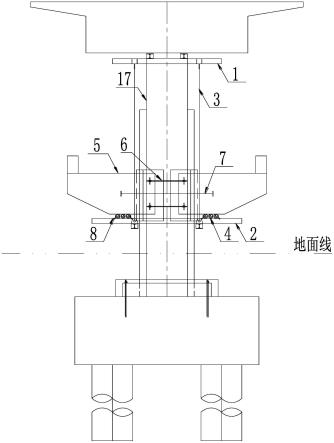 一种不受梁底空间条件限制的钢盖梁整体吊装结构的制作方法