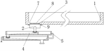 铝合金转向节铸造用接料盘导引排水结构的制作方法