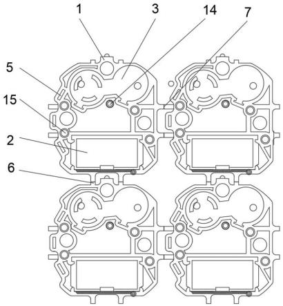 一種應(yīng)用于自動、半自動化批量生產(chǎn)的圓形電子表機(jī)芯的制作方法