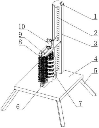 一种悬架弹簧生产用磨抛装置的制作方法