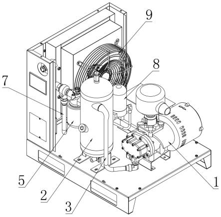 双螺杆空气压缩机的制作方法