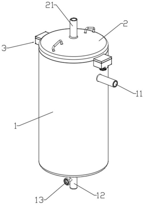 一种油气分离器精分离结构的制作方法