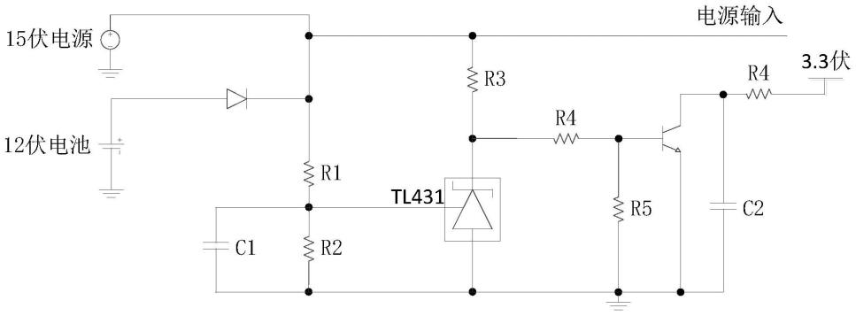 基于TL431的路由器供电检测电路的制作方法