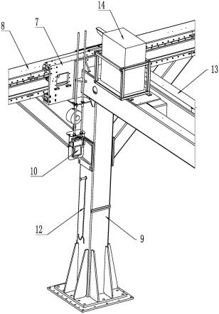 一种桁架用可伸缩示教器悬挂装置的制作方法