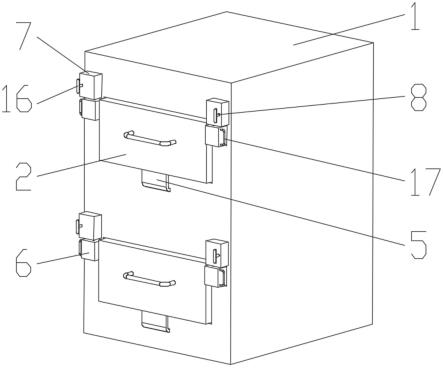 一种高低压成套设备柜的抽拉结构的制作方法