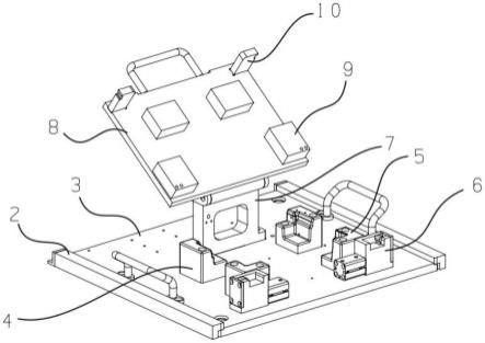 一种用于整车控制器的翻盖式夹具的制作方法