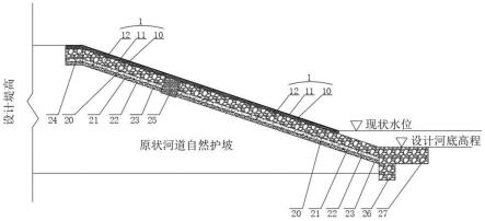 一种用于河道生态修复的景观边坡防护方法与流程