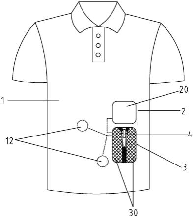 一种太阳能供风服装