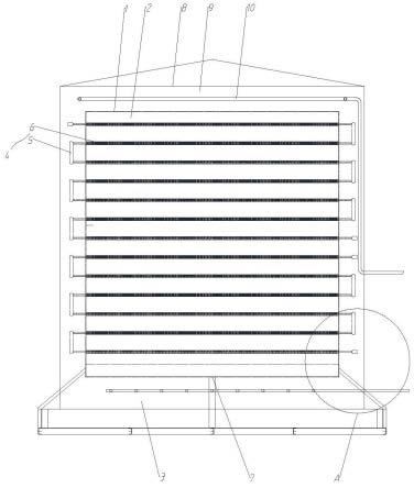 一种烧结烟气降温用冷凝器的制作方法