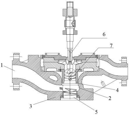 一种具有可升降螺旋结构的立式离心泵吸入室的制作方法