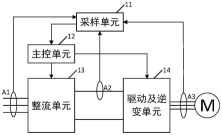 三相无电解电容变频器的驱动电路、变频器及空调器的制作方法