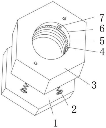 对顶螺母防松原理图图片