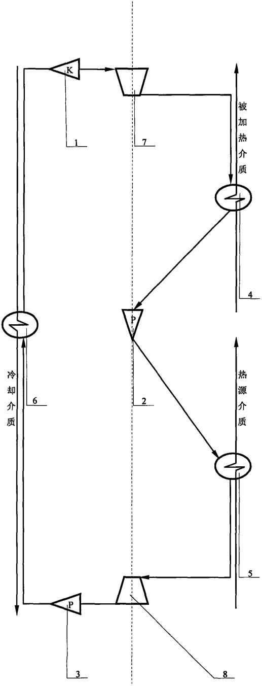 第二类热驱动压缩式热泵的制作方法