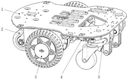 一种通过性强的轮式底盘及其机器人的制作方法