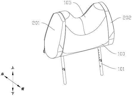 一种汽车座椅头枕、座椅和汽车的制作方法