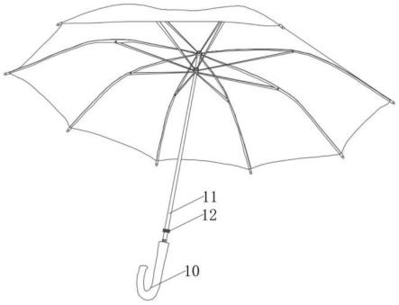 一种高强度抗风雨的雨伞的制作方法