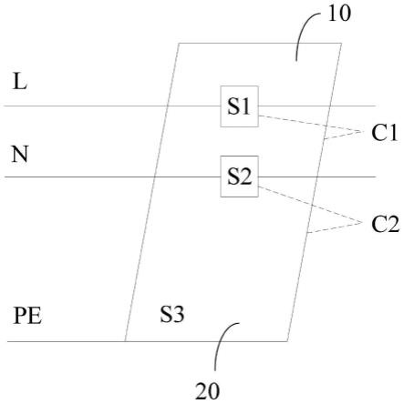 共模滤波电容结构、PCB板及其布线方法与流程