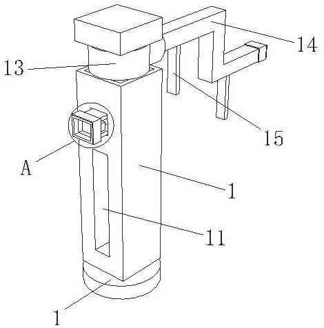 一种建筑桥梁用可快速安装拆卸的防护装置的制作方法