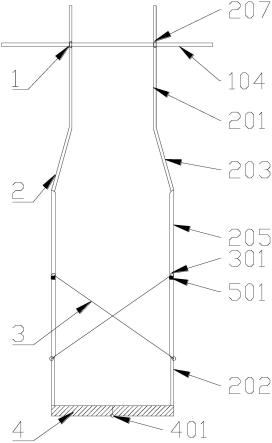 一种重力自启式湿接缝折叠作业平台的制作方法
