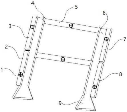 一种开关柜手车防倾覆可伸缩式导轨的制作方法